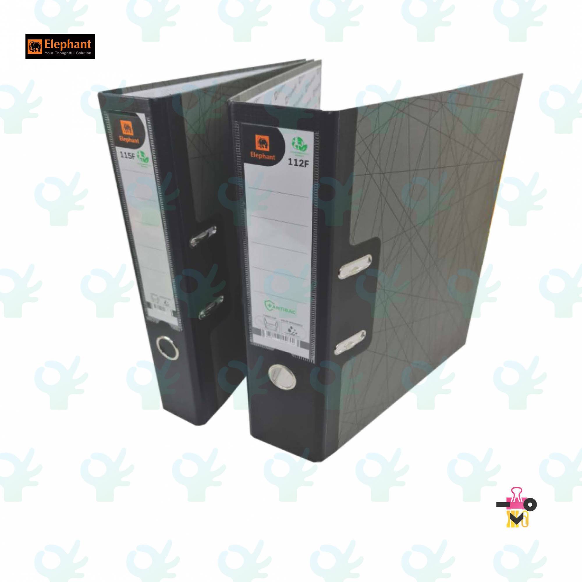 Ofiskita Elephant Lever Arch File